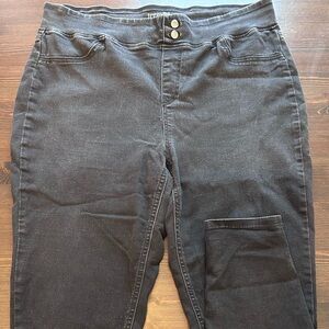 Terra & Sky Dark Gray Skinny Jeans